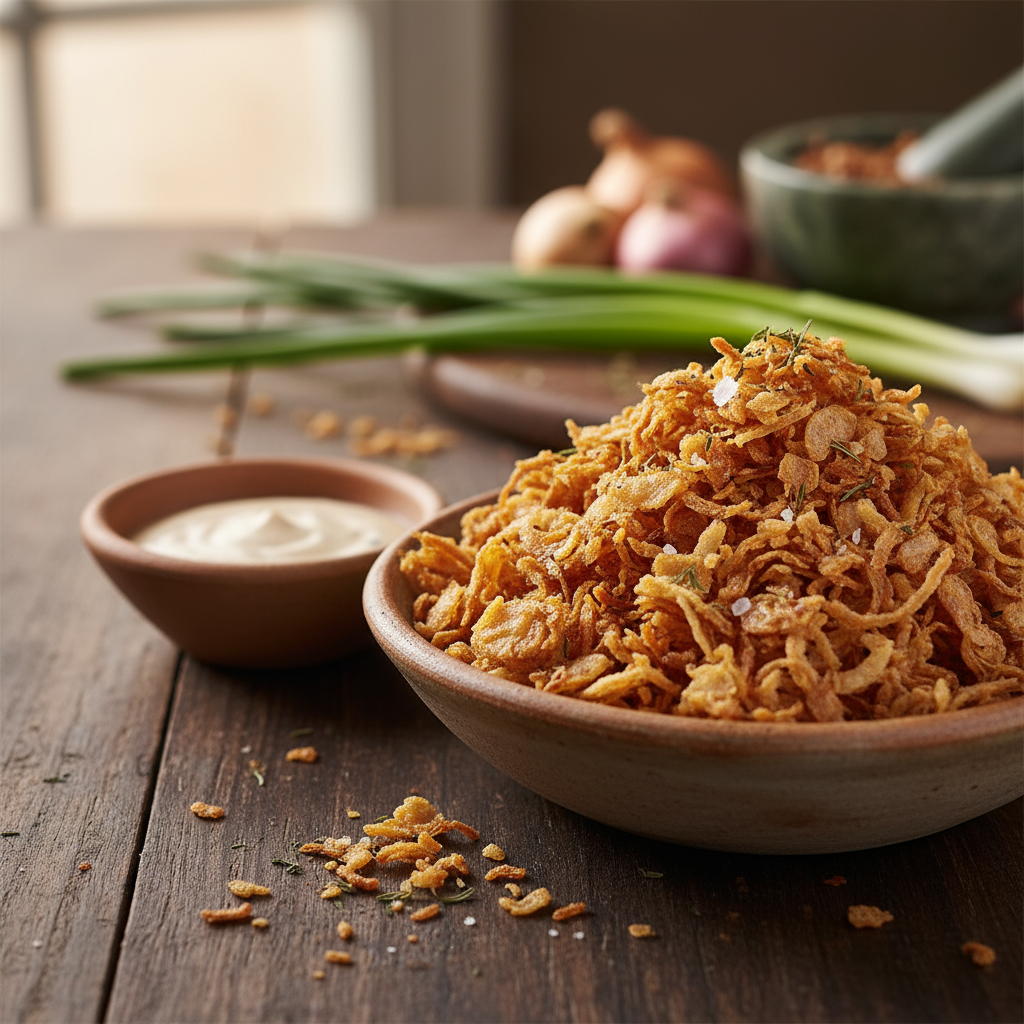 Bawang Goreng Renyah ala Rumahan: Topping Vegetarian Super Gurih!