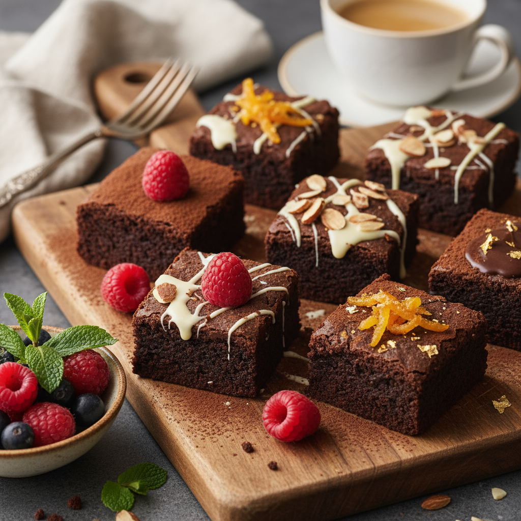 Brownies Potong Hias