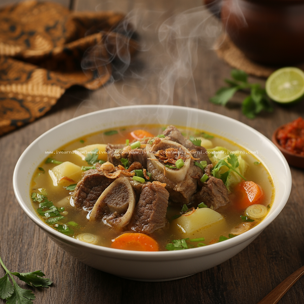 Bumbu Sop Kaki Sapi Kuah Bening