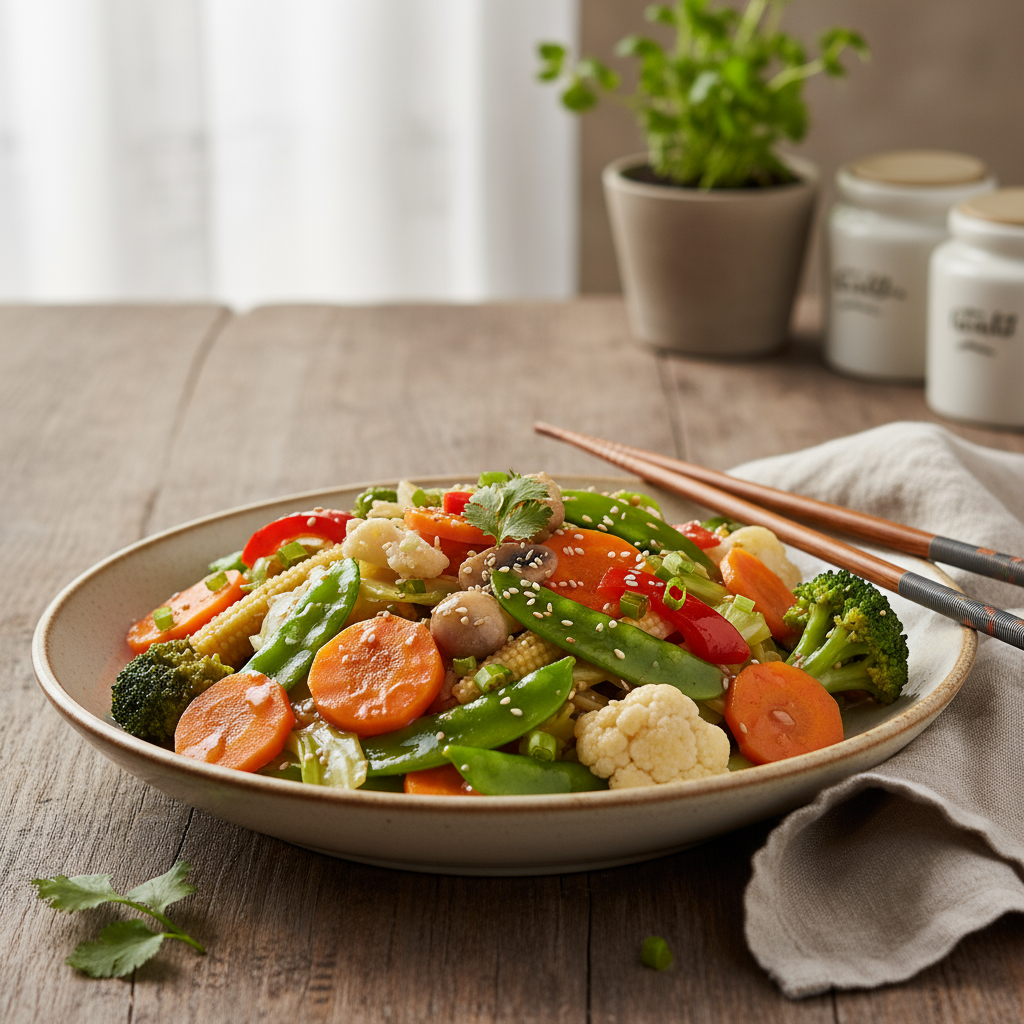 Capcay Sayuran Segar ala Rumah â€“ Hidangan Vegetarian Lezat dan Bernutrisi!