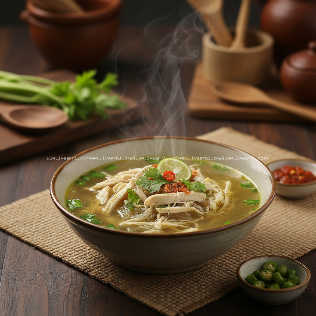 Membuat Kuah Soto Ayam Bening