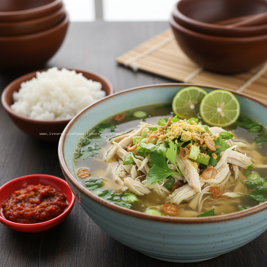 Membuat Kuah Soto Ayam Bening