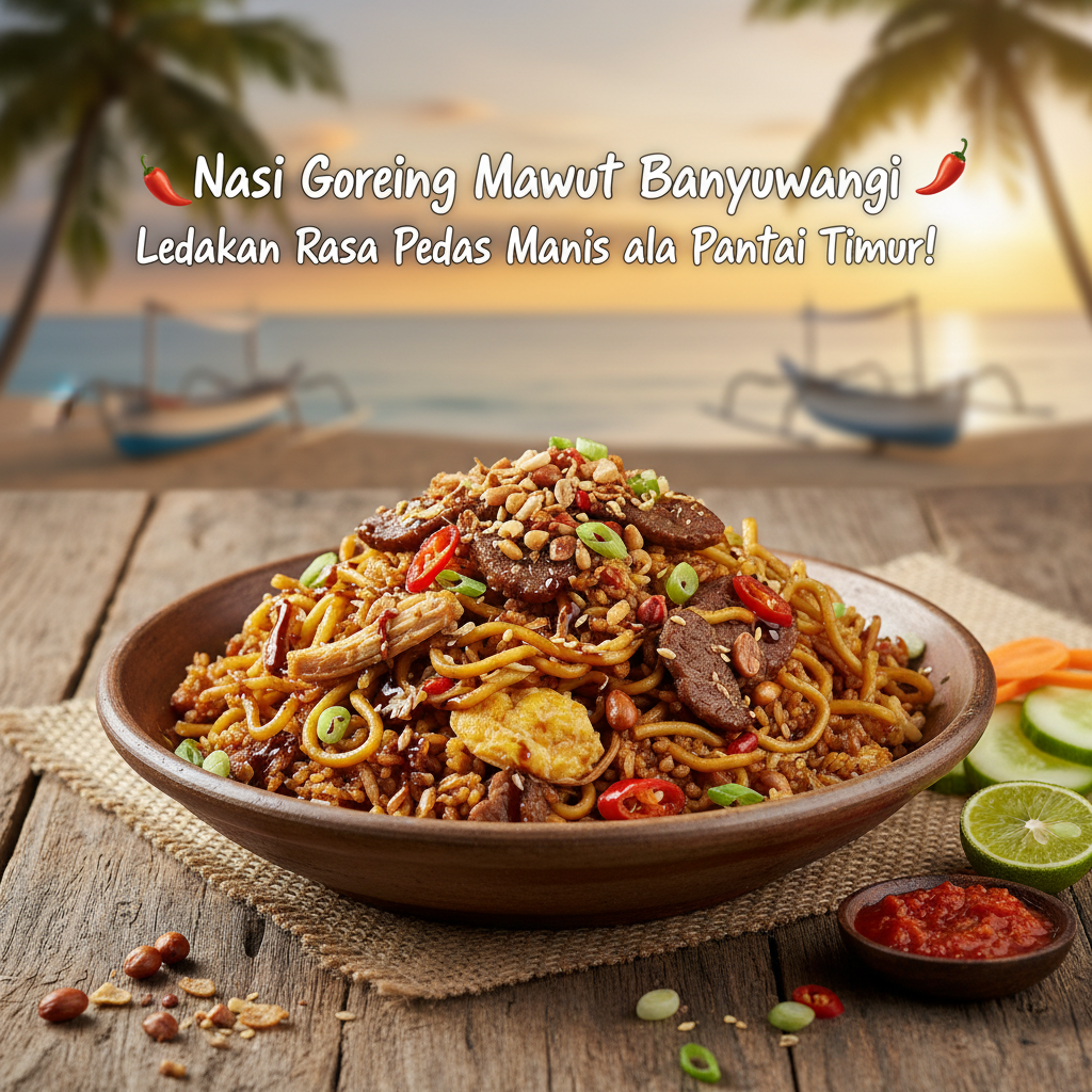 Nasi Goreng Mawut Banyuwangi: Ledakan Rasa Pedas Manis ala Pantai Timur!