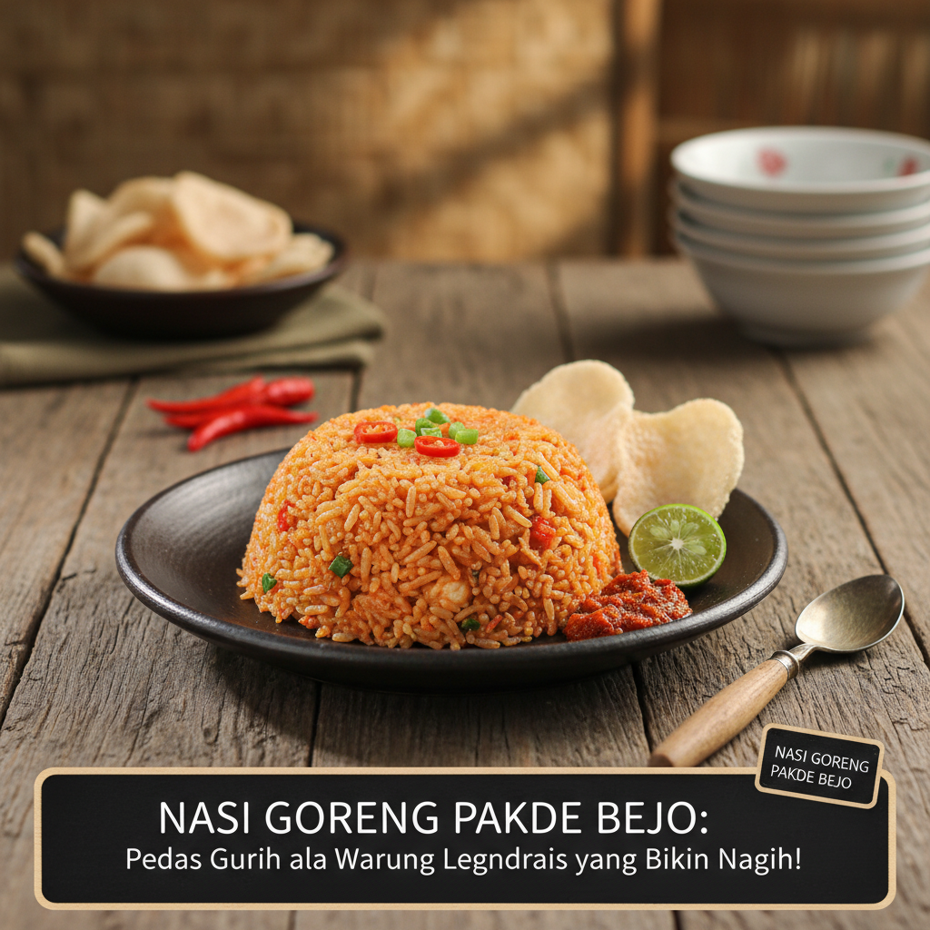 Nasi Goreng Pakde Bejo: Pedas Gurih ala Warung Legendaris yang Bikin Nagih!