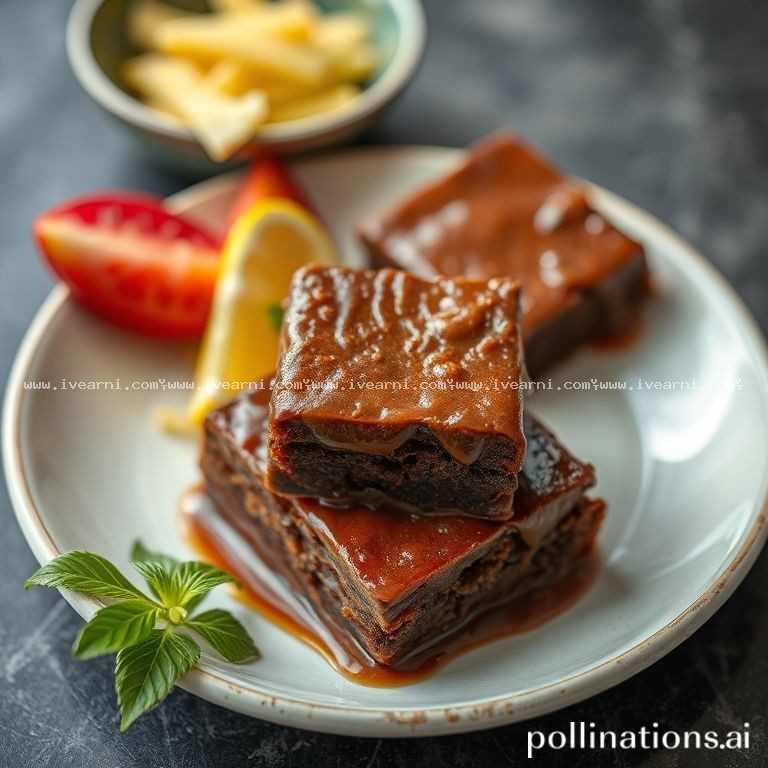**Rahasia Brownies Potong Kecil Anti Gagal Ala Resto â€“ Teknik Tepung Rempah Ini Bikin Keringnya Maximal!**