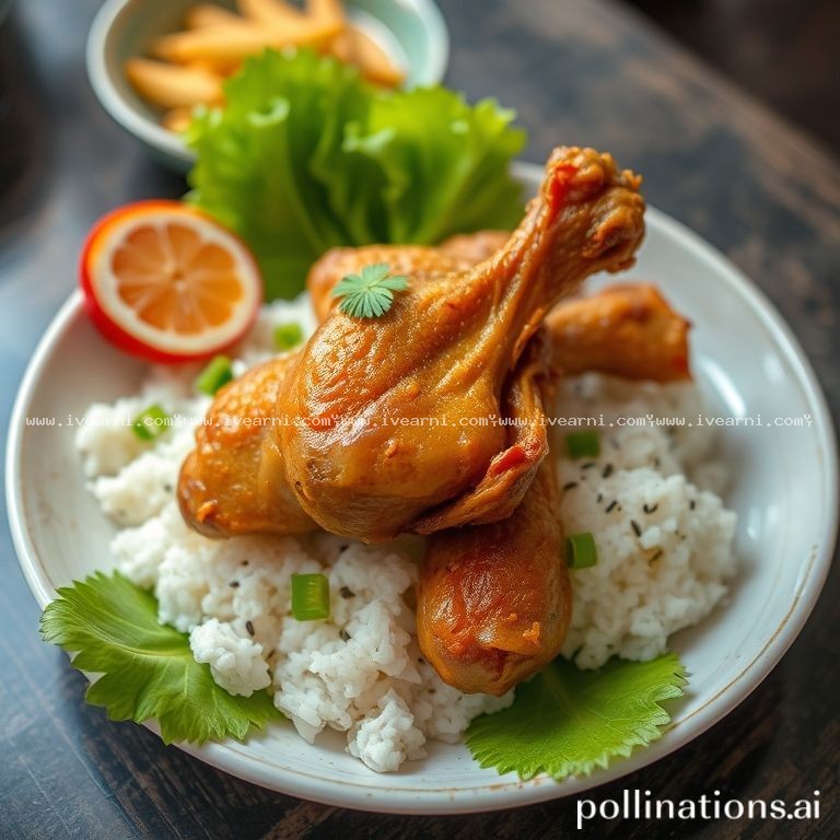 Rahasia Resep Anti Gagal ayam lengkuas - Sambel .