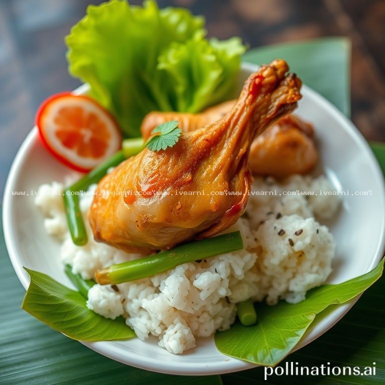 Rahasia Resep Anti Gagal ayam penyet cabe ijo - Nasi Goreng .