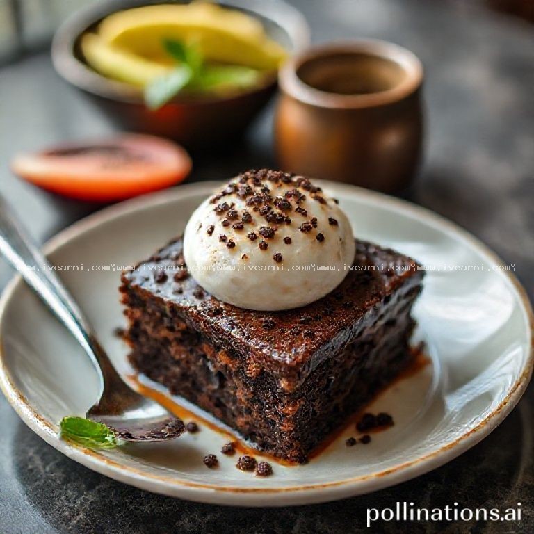 Rahasia Resep Anti Gagal brownie black - Cake .