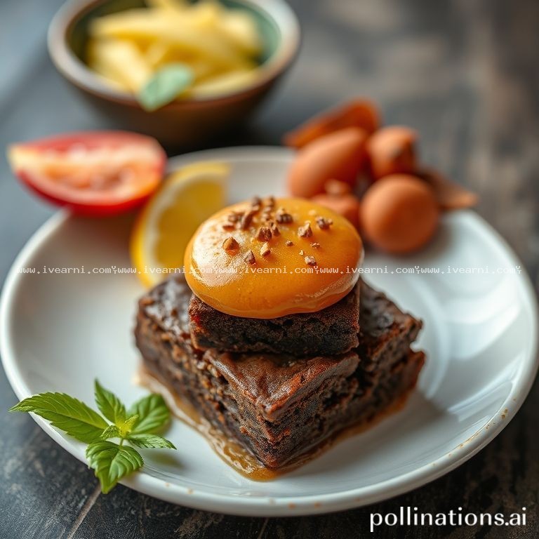 Rahasia Resep Anti Gagal brownies bunga telang - Cake .