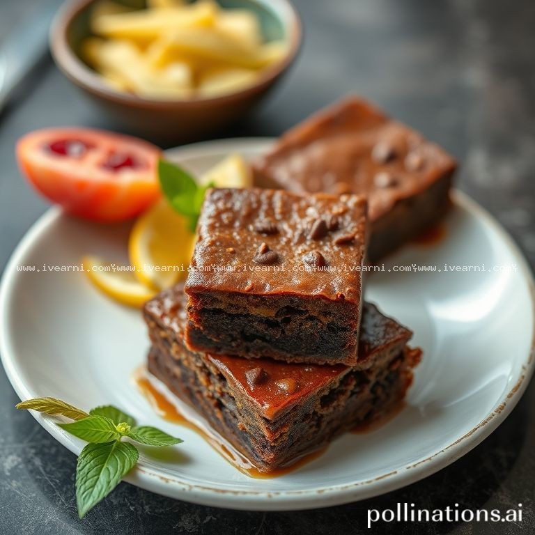 Rahasia Resep Anti Gagal brownies kelor - Cake .