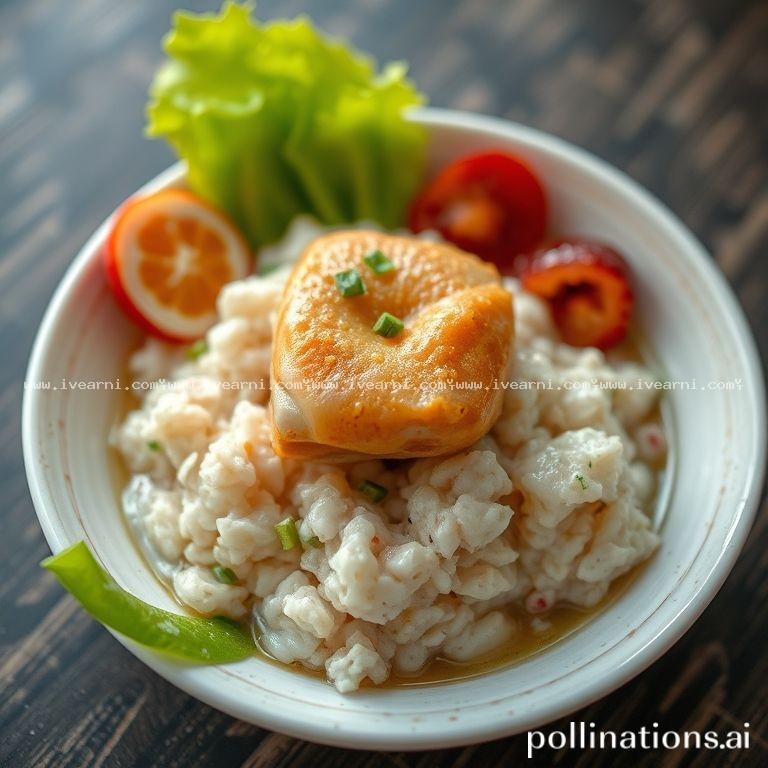 Rahasia Resep Anti Gagal bubur ayam oat - Menu Sarapan .