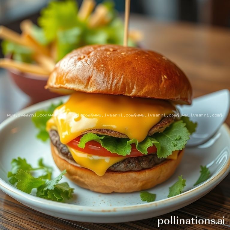 Rahasia Resep Anti Gagal burger cheddar - Burger .