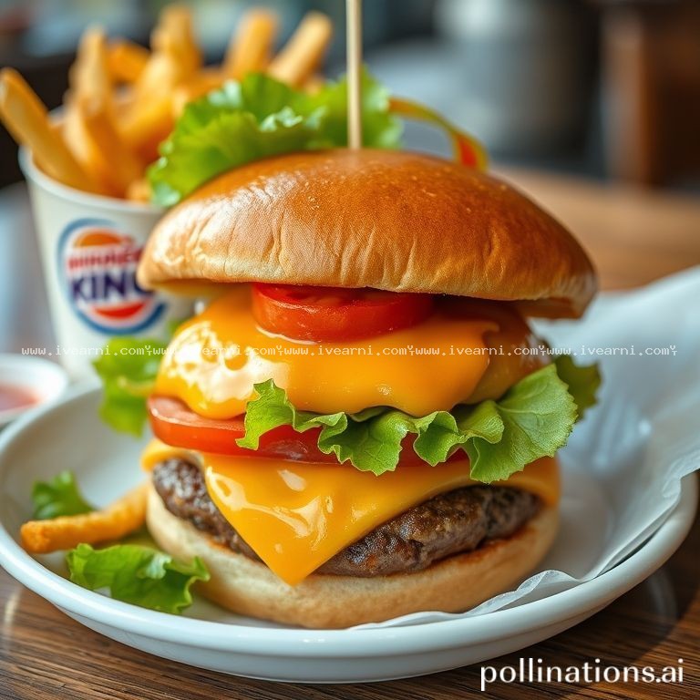 Rahasia Resep Anti Gagal burger king king junior - Burger .