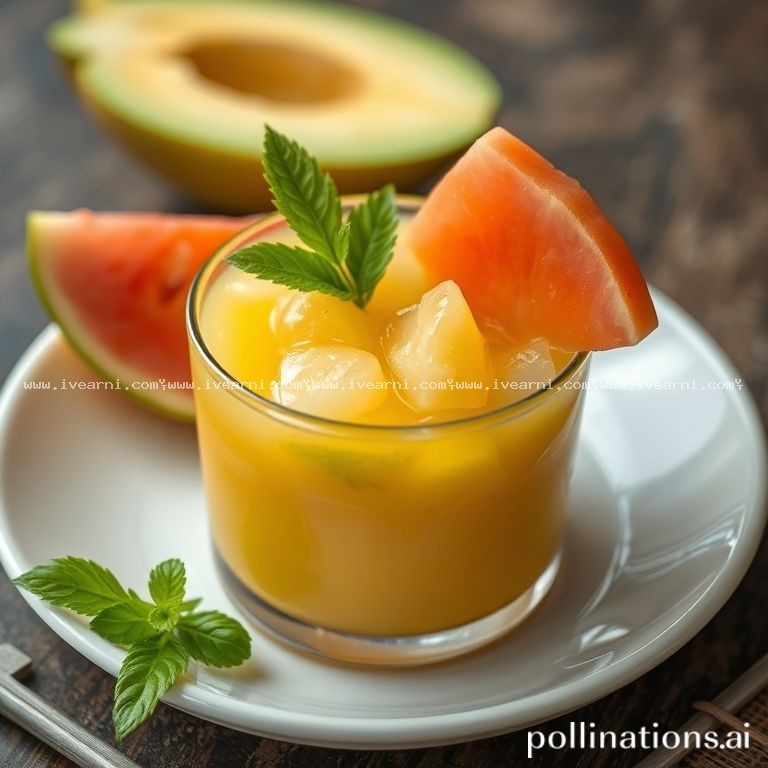 Rahasia Resep Anti Gagal cara membuat jus melon - Resep Minuman .