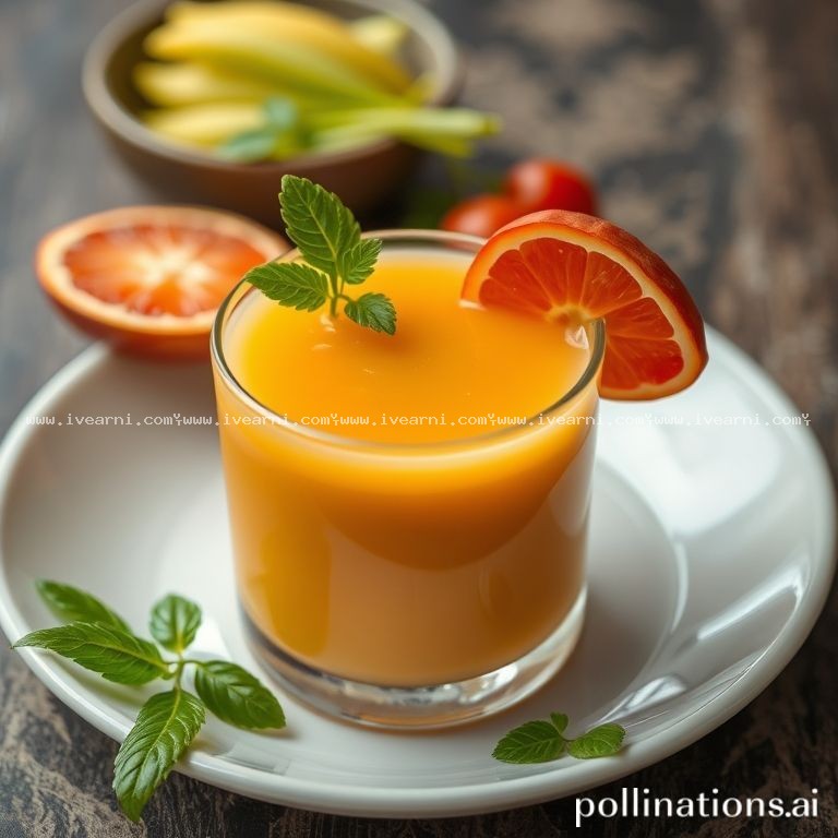 Rahasia Resep Anti Gagal cara membuat jus seledri dan wortel - Resep Minuman .