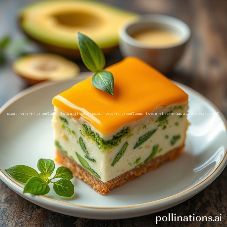 Rahasia Resep Anti Gagal cheese cake pandan - Dessert .