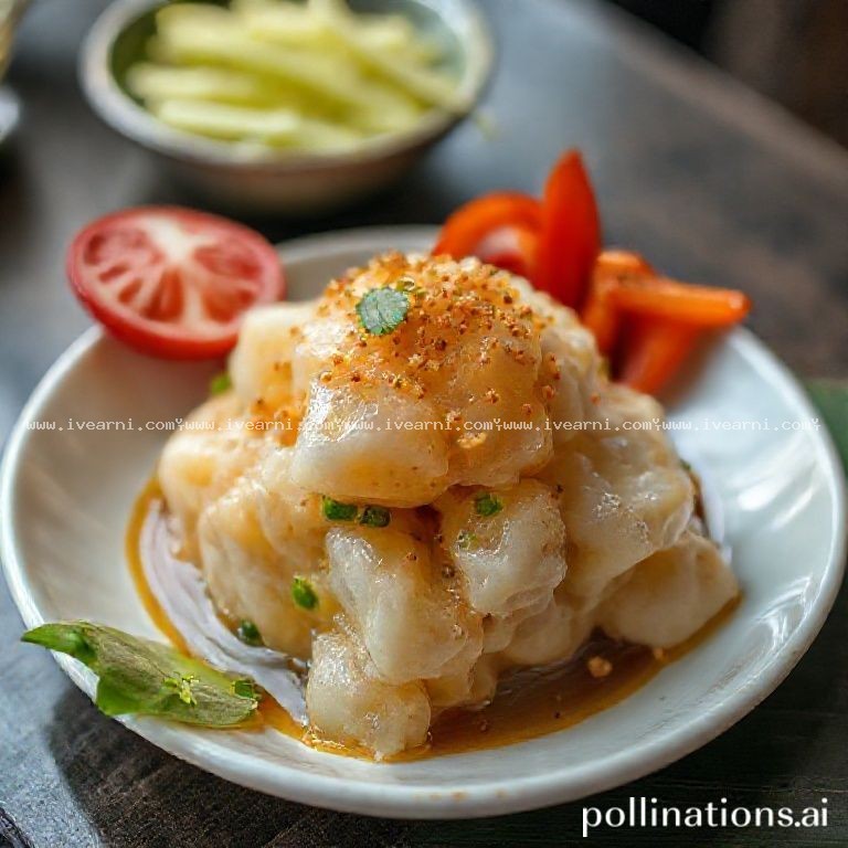 Rahasia Resep Anti Gagal cilok kacang - Sambel .