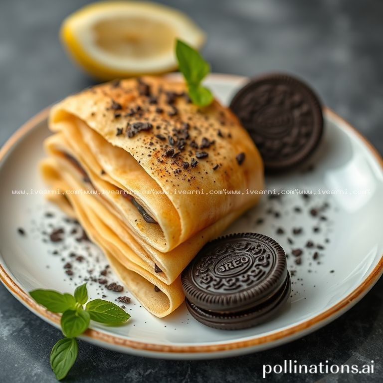 Rahasia Resep Anti Gagal crepe cake oreo - Dessert .