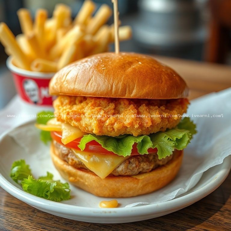 Rahasia Resep Anti Gagal crispy burger kfc - Burger .