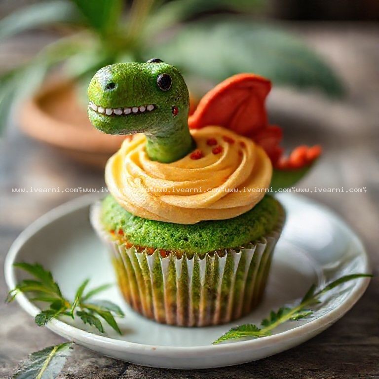 Rahasia Resep Anti Gagal cupcake dinosaurus - Cake .