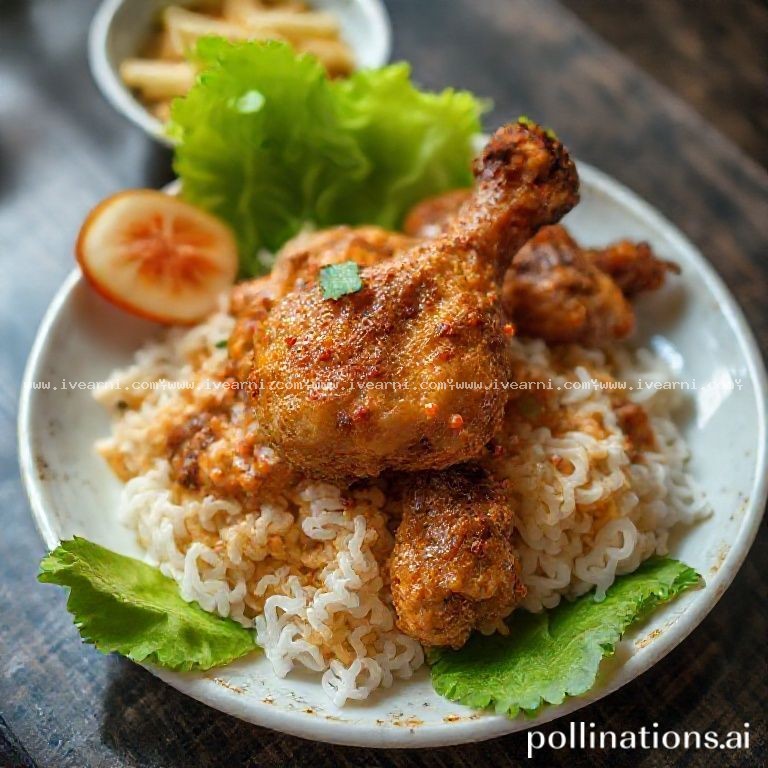 Rahasia Resep Anti Gagal goreng ayam kampung - Nasi Goreng .