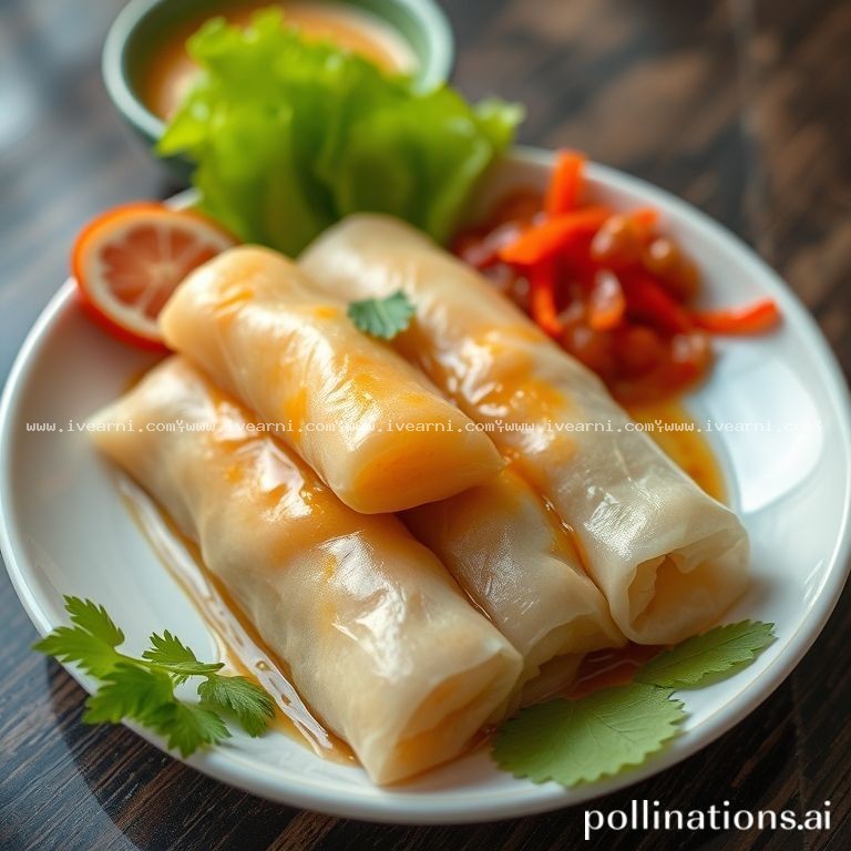 Rahasia Resep Anti Gagal kulit lumpia basah - Masakan Tradisional .