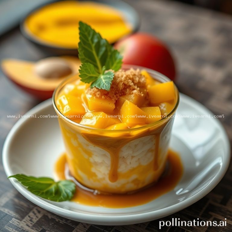 Rahasia Resep Anti Gagal mango sticky rice cup - Dessert .