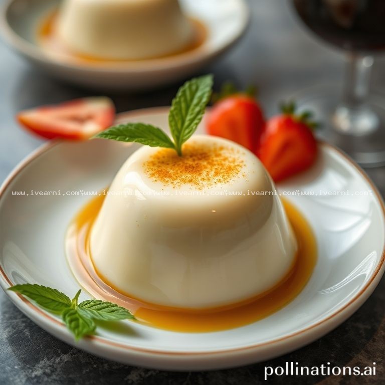 Rahasia Resep Anti Gagal panna cotta gelatina in polvere - Dessert .
