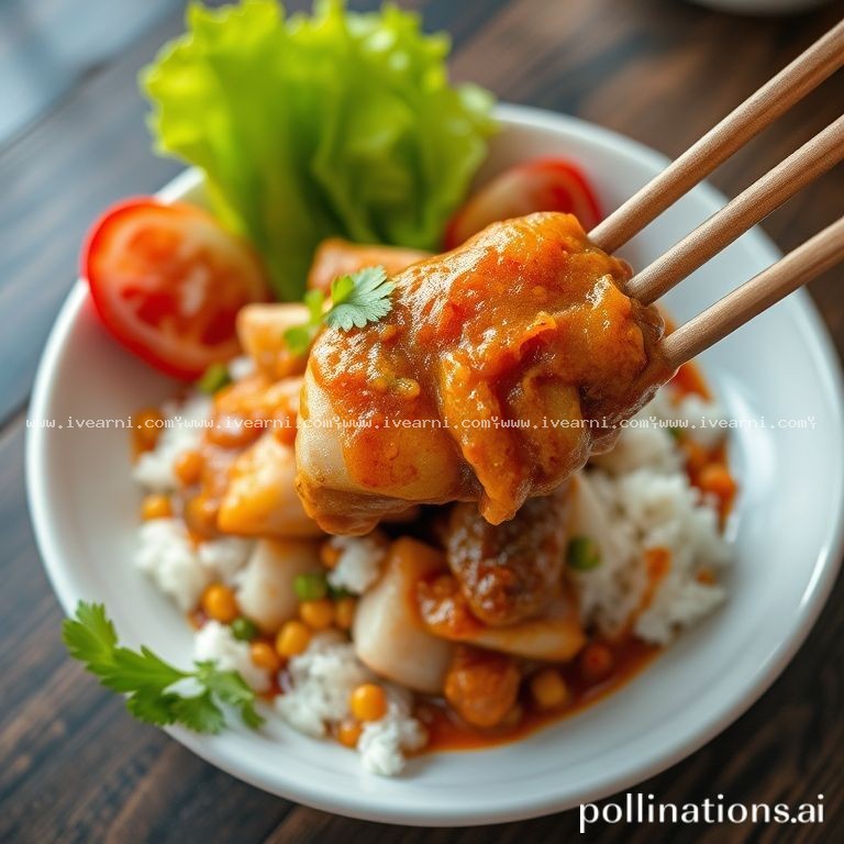 Rahasia Resep Anti Gagal sambal kacang sate - Sambel .