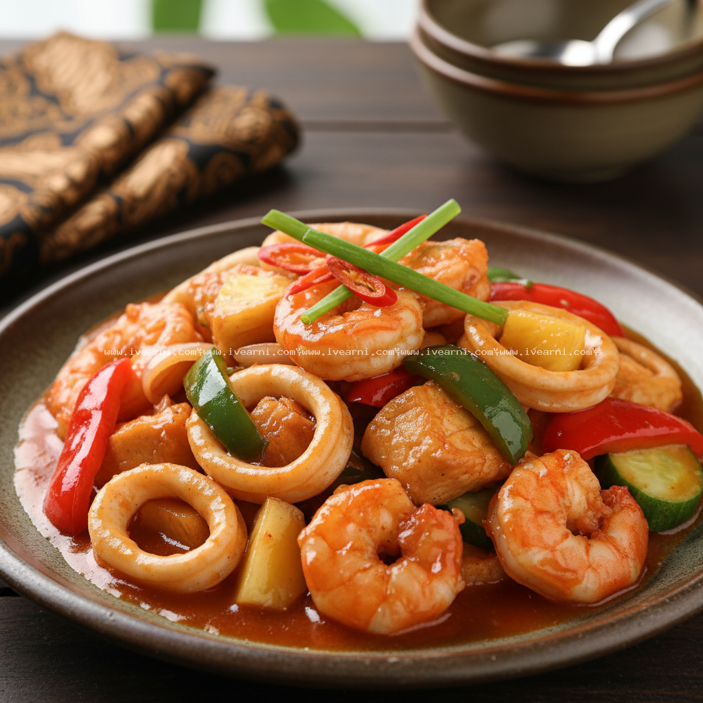 Rahasia Resep Asam Manis Seafood Kriuk Maksimal Anti Gagal Ala Resto
