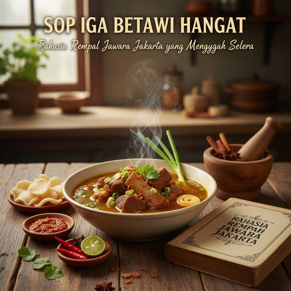 Sop Iga Betawi Hangat: Rahasia Rempah Jawara Jakarta yang Menggugah Selera